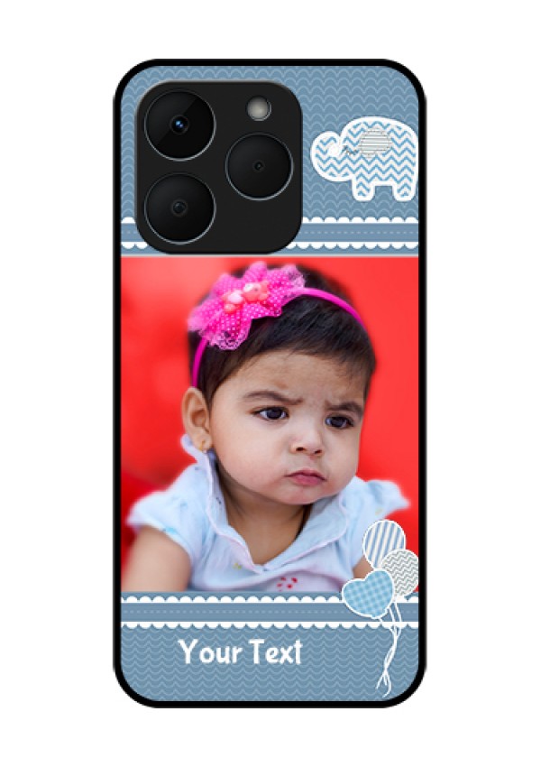 Realme 15T 5G Custom Glass Phone Case - With Kids Pattern Design