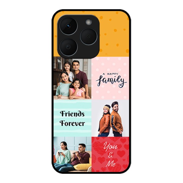 Realme 15T 5G Custom Glass Phone Case - Images With Quotes Design Realme 15T 5G Custom Glass Phone Case - Images With Quotes Design