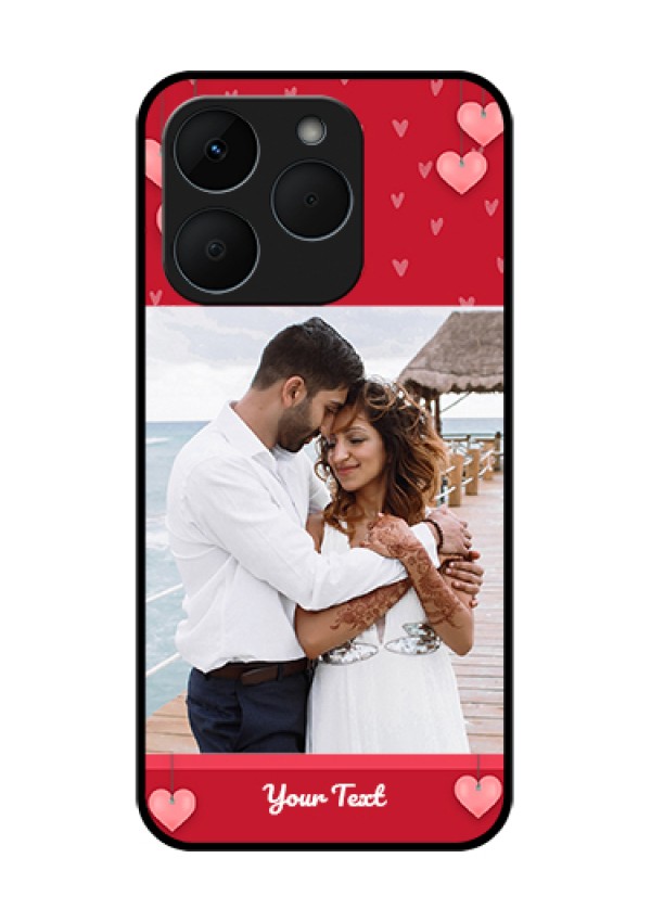 Realme 15T 5G Custom Glass Phone Case - Valentines Day Design