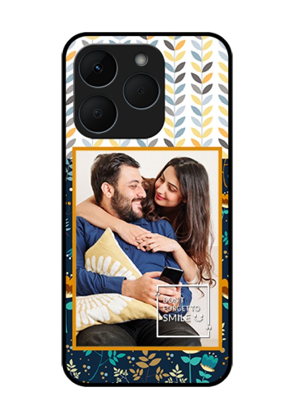 Realme 15T 5G Custom Glass Phone Case - Pattern Design