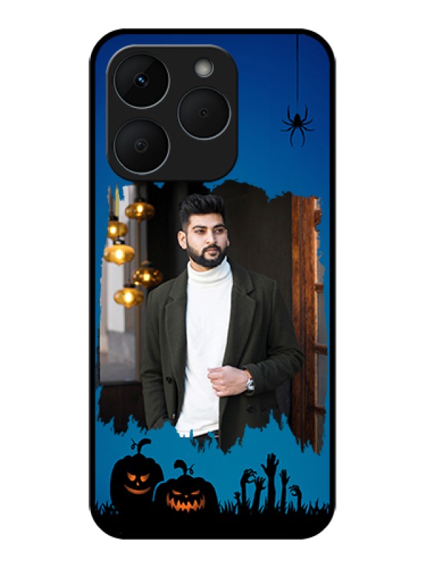 Custom Realme 15T 5G Custom Glass Phone Case - With Pro Halloween Design
