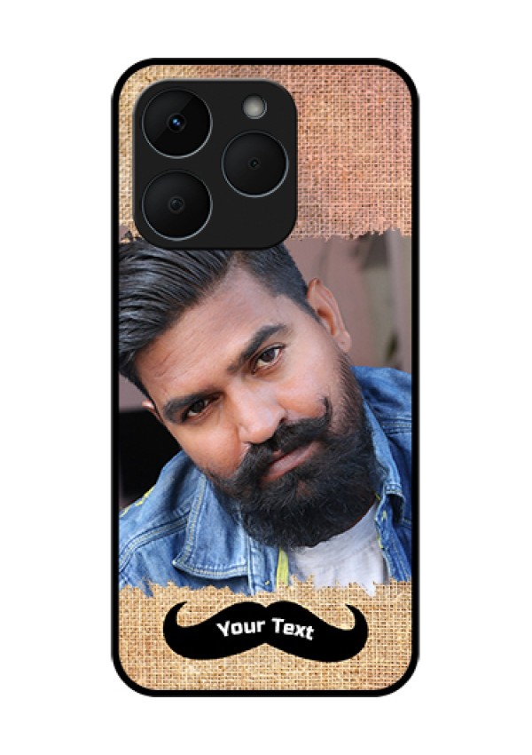 Realme 15T 5G Custom Glass Phone Case - With Texture Design