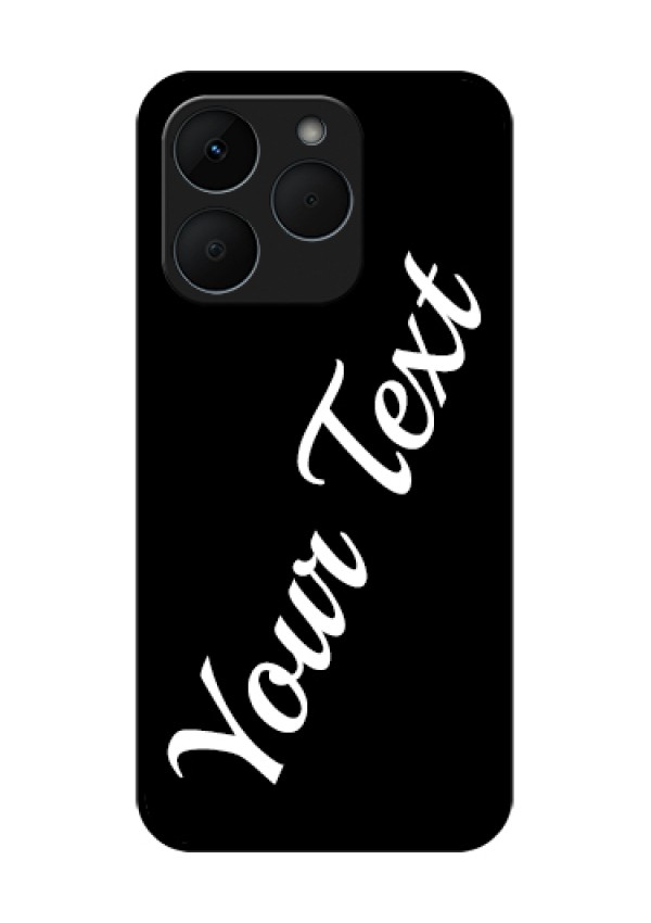 Realme 15T 5G Custom Glass Phone Case - With Your Name Design
