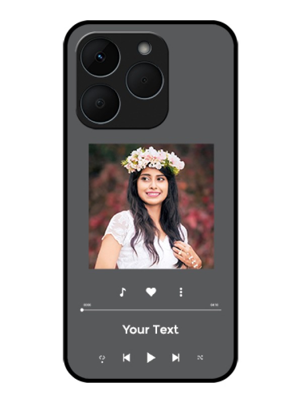 Custom Realme 15T 5G Custom Glass Phone Case - Play The Music Design