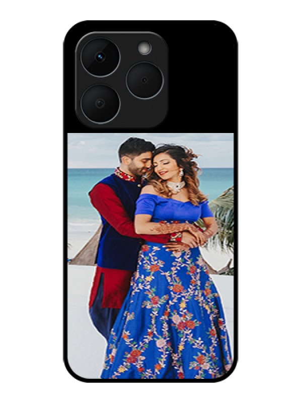 Custom Realme 15T 5G Custom Glass Phone Case - Upload Full Picture With Custom Color Design