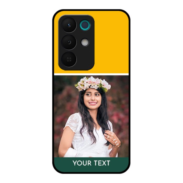 Realme 15X 5G Custom Glass Phone Case - Love You Design