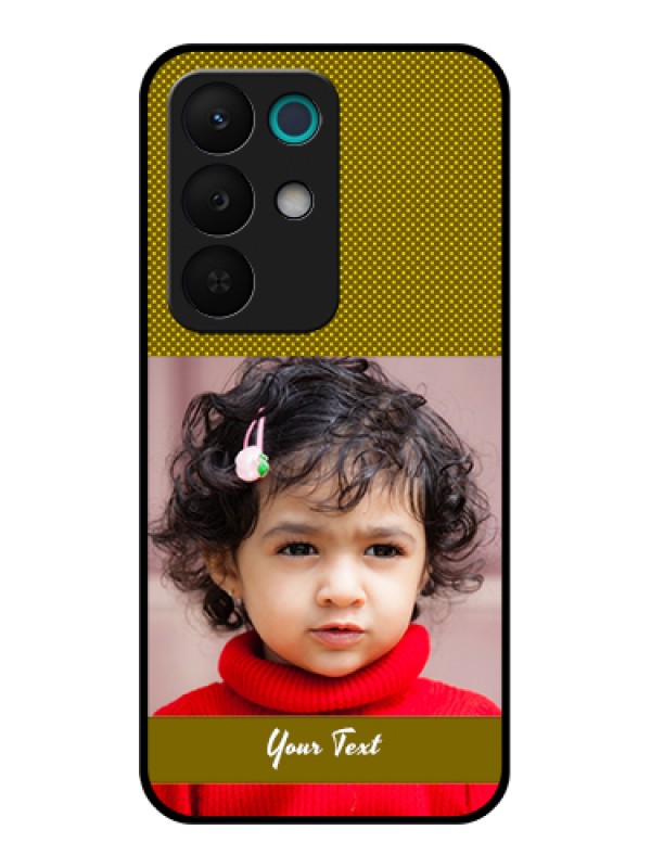 Custom Realme 15X 5G Custom Glass Phone Case - Simple Green Color Design