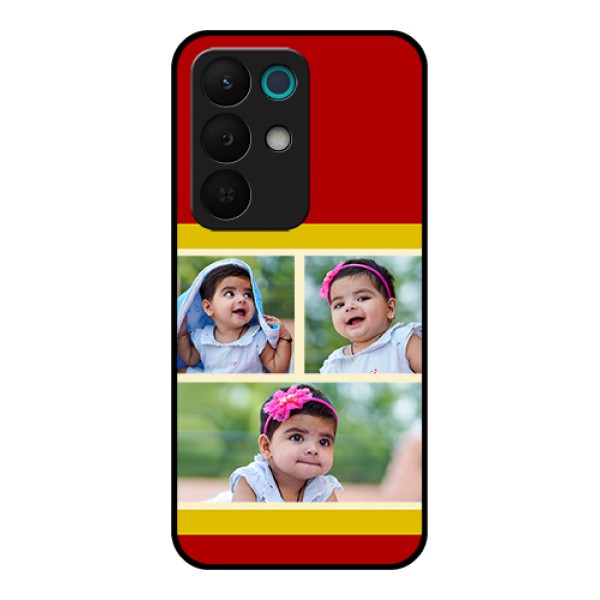 Realme 15X 5G Custom Glass Phone Case - Multiple Pic Upload Design Realme 15X 5G Custom Glass Phone Case - Multiple Pic Upload Design