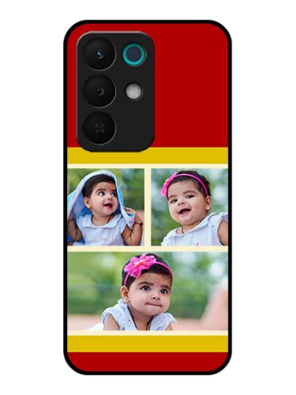 Custom Realme 15X 5G Custom Glass Phone Case - Multiple Pic Upload Design