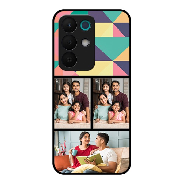 Realme 15X 5G Custom Glass Phone Case - Bulk Pic Upload Design