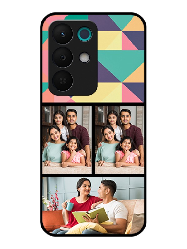 Custom Realme 15X 5G Custom Glass Phone Case - Bulk Pic Upload Design