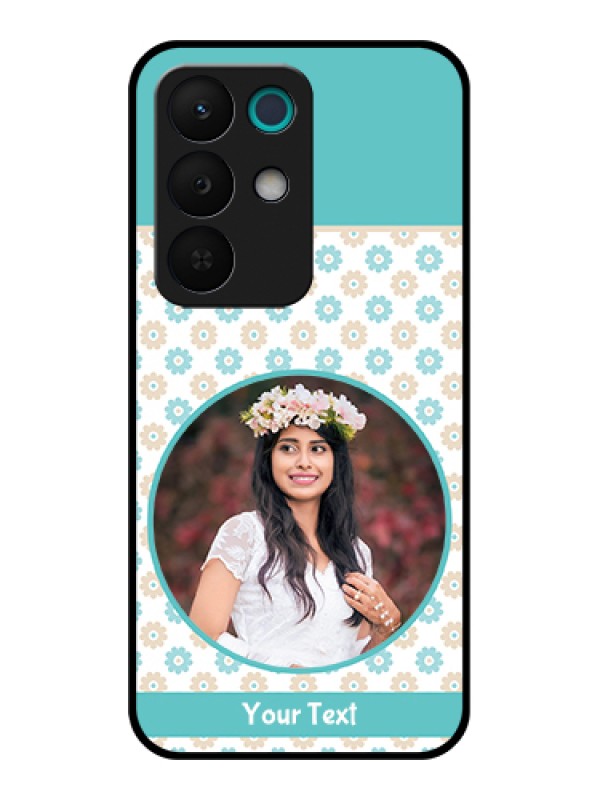 Custom Realme 15X 5G Custom Glass Phone Case - Beautiful Flowers Design