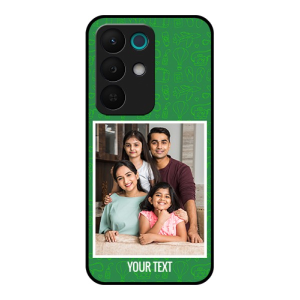 Realme 15X 5G Custom Glass Phone Case - Picture Upload Design