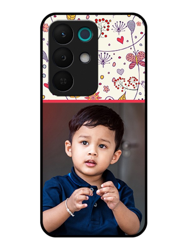 Custom Realme 15X 5G Custom Glass Phone Case - Premium Floral Design