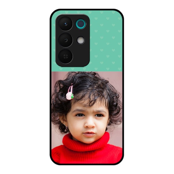Realme 15X 5G Custom Glass Phone Case - Lovers Picture Design