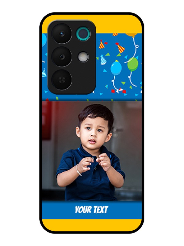 Custom Realme 15X 5G Custom Glass Phone Case - Birthday Wishes Design