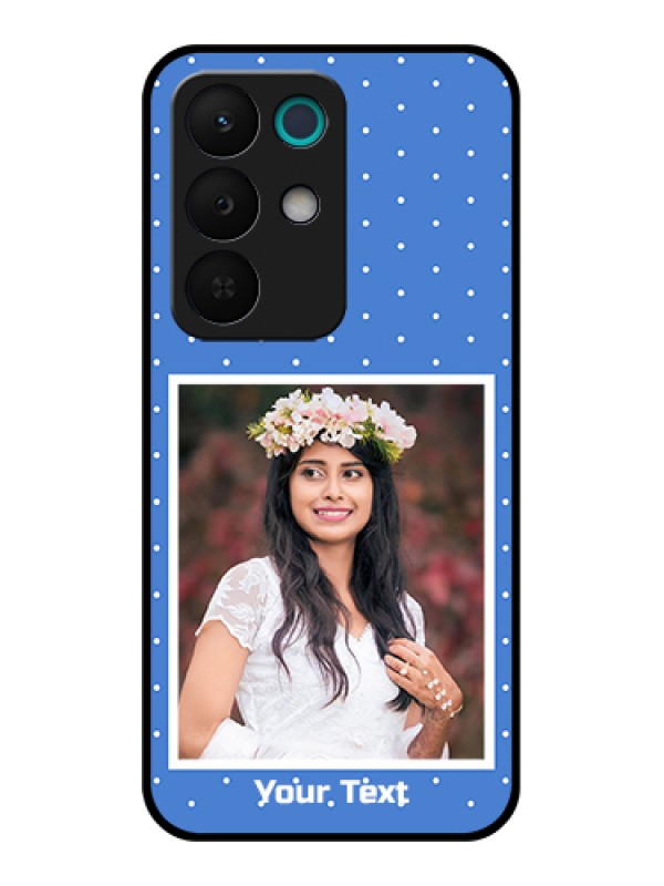 Custom Realme 15X 5G Custom Glass Phone Case - Polka Dots Design