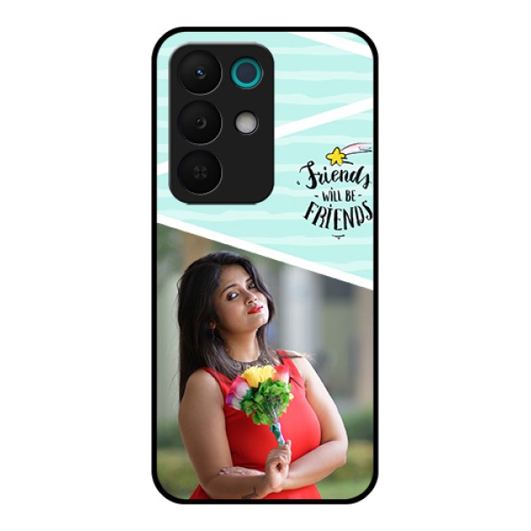 Realme 15X 5G Custom Glass Phone Case - Friends Picture Icon Design Realme 15X 5G Custom Glass Phone Case - Friends Picture Icon Design