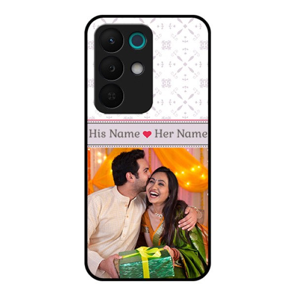 Realme 15X 5G Custom Glass Phone Case - With Photo And Ethnic Design