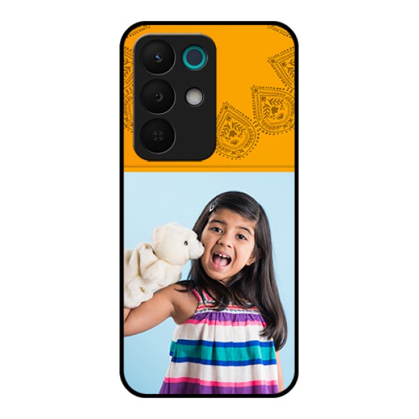 Realme 15X 5G Custom Glass Phone Case - Photo Wedding Design