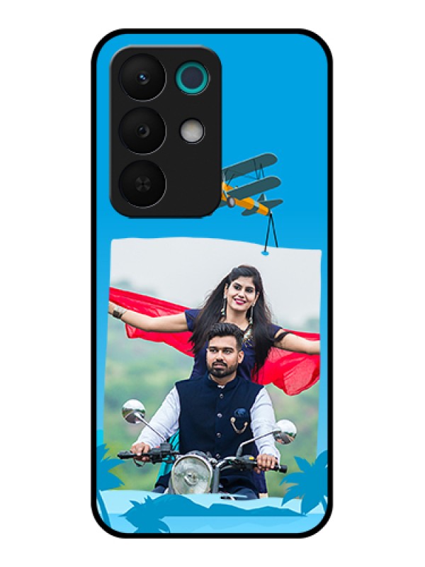 Custom Realme 15X 5G Custom Glass Phone Case - Traveller Design