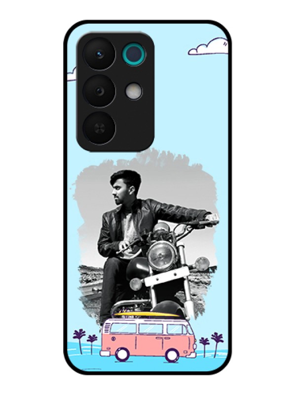 Custom Realme 15X 5G Custom Glass Phone Case - Travel & Adventure Design