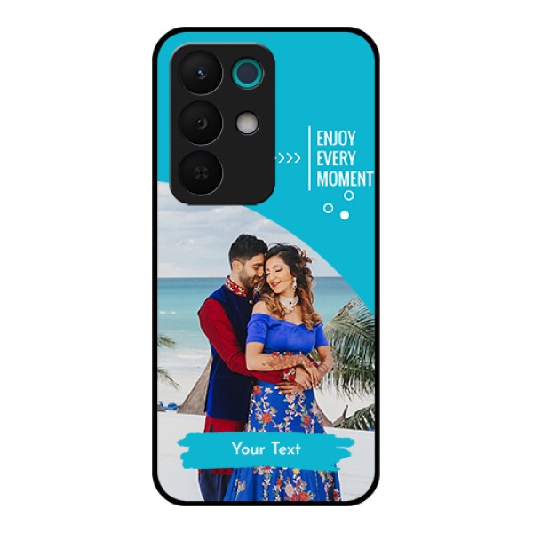 Realme 15X 5G Custom Glass Phone Case - Happy Moment Design