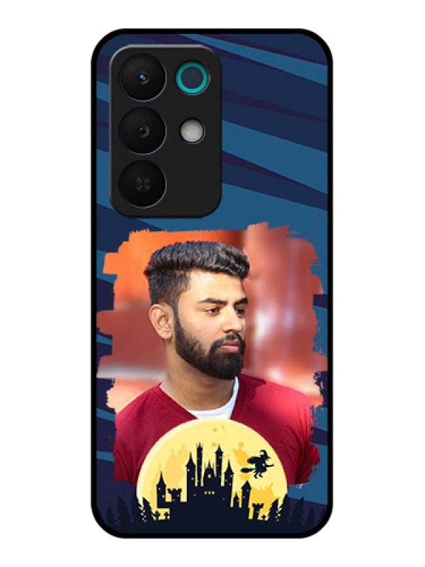Custom Realme 15X 5G Custom Glass Phone Case - Halloween Witch Design