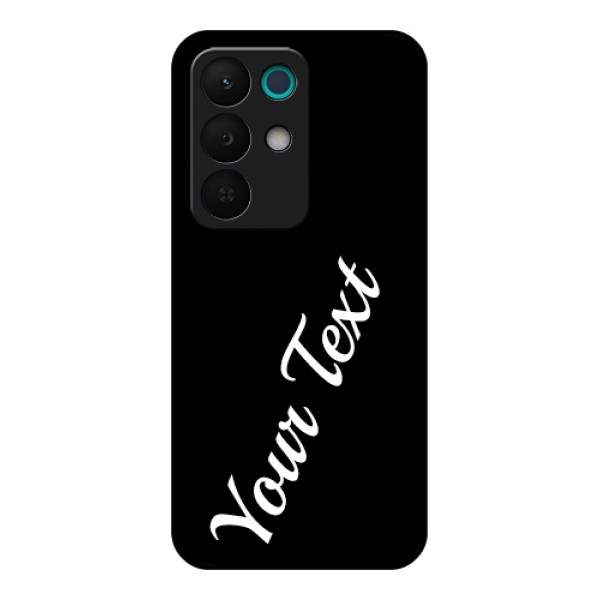 Realme 15X 5G Custom Glass Phone Case - With Your Name Design