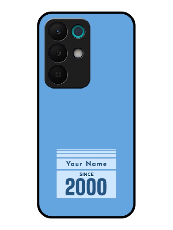 Custom Realme 15X 5G Custom Glass Phone Case - Custom Year Of Birth Design
