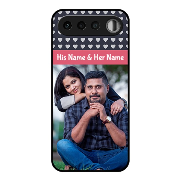 Realme 16 5G Custom Glass Phone Case - Love Symbols Design
