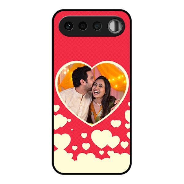 Realme 16 5G Custom Glass Phone Case - Love Symbols Phone Cover Design