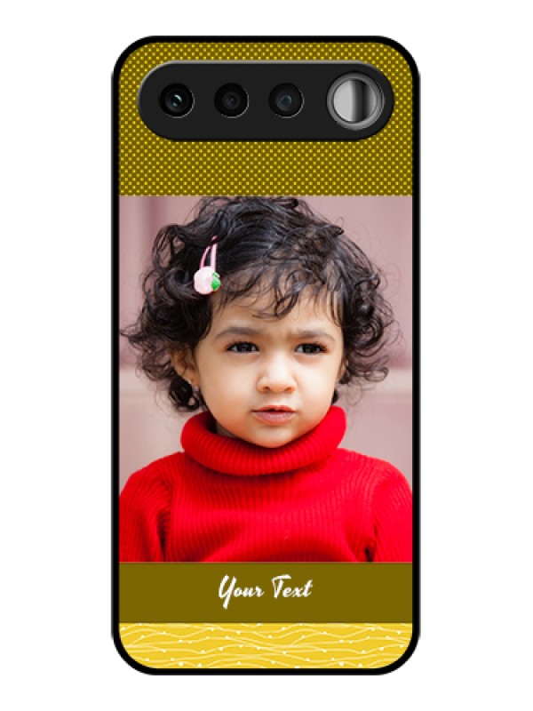 Custom Realme 16 5G Custom Glass Phone Case - Simple Green Color Design