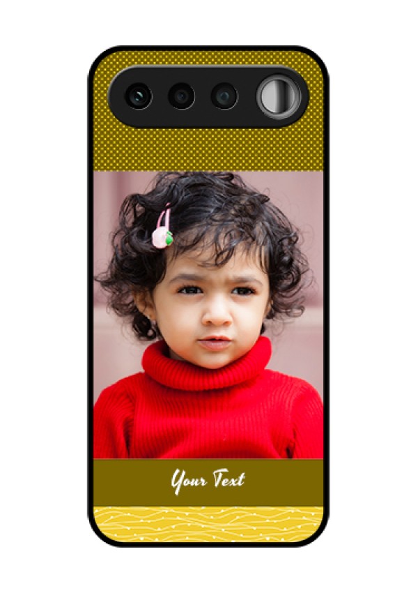 Realme 16 5G Custom Glass Phone Case - Simple Green Color Design