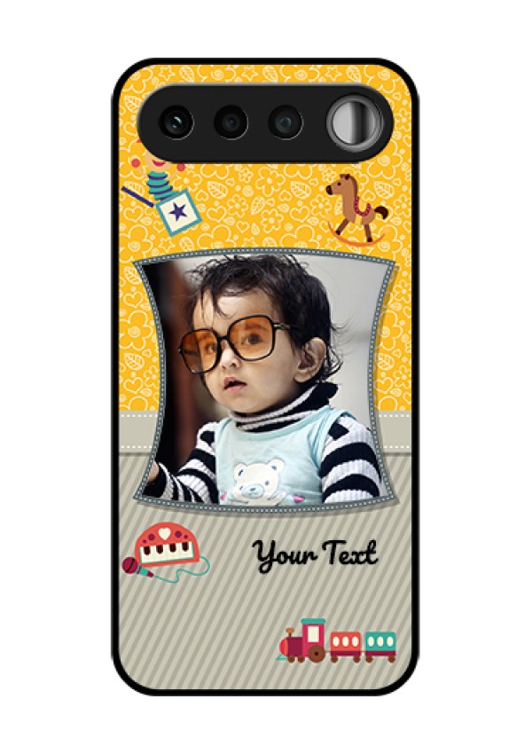 Realme 16 5G Custom Glass Phone Case - Baby Picture Upload Design