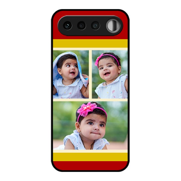 Realme 16 5G Custom Glass Phone Case - Multiple Pic Upload Design Realme 16 5G Custom Glass Phone Case - Multiple Pic Upload Design