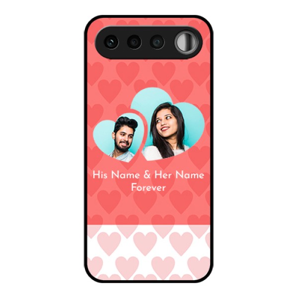Realme 16 5G Custom Glass Phone Case - Couple Pic Upload Design Realme 16 5G Custom Glass Phone Case - Couple Pic Upload Design