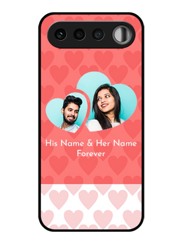 Custom Realme 16 5G Custom Glass Phone Case - Couple Pic Upload Design