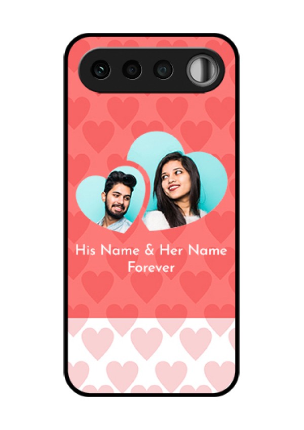 Realme 16 5G Custom Glass Phone Case - Couple Pic Upload Design