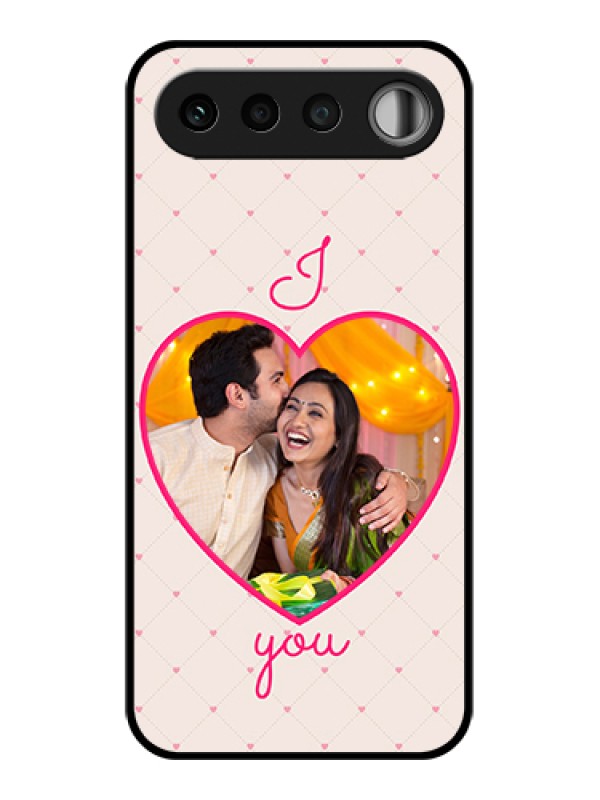Custom Realme 16 5G Custom Glass Phone Case - Heart Shape Design