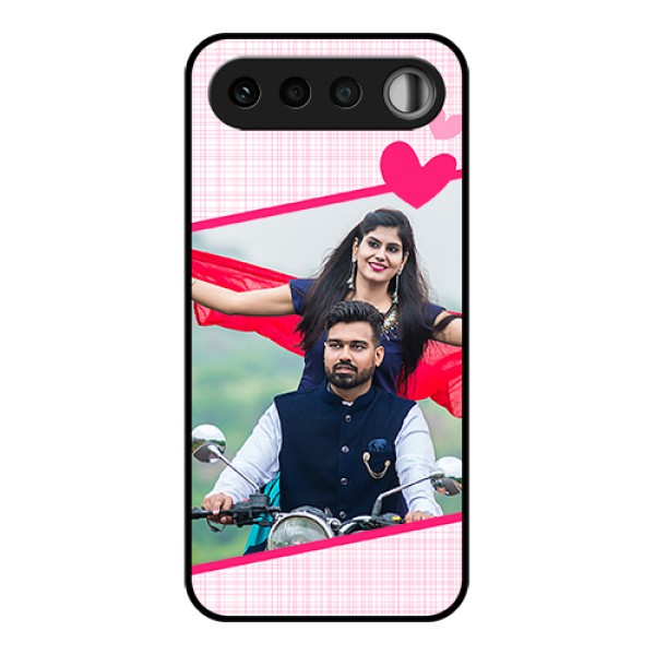 Realme 16 5G Custom Glass Phone Case - Love Shape Heart Design