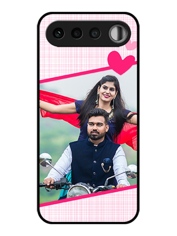 Custom Realme 16 5G Custom Glass Phone Case - Love Shape Heart Design