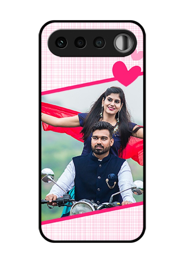 Realme 16 5G Custom Glass Phone Case - Love Shape Heart Design