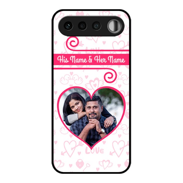Realme 16 5G Custom Glass Phone Case - Heart Shape Love Design Realme 16 5G Custom Glass Phone Case - Heart Shape Love Design