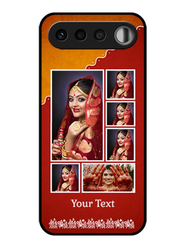 Custom Realme 16 5G Custom Glass Phone Case - Wedding Pic Upload Design