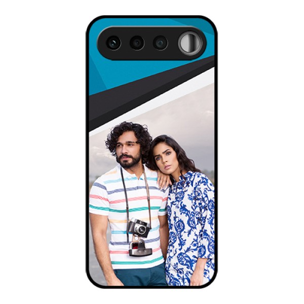 Realme 16 5G Custom Glass Phone Case - Simple Pattern Photo Upload Design Realme 16 5G Custom Glass Phone Case - Simple Pattern Photo Upload Design