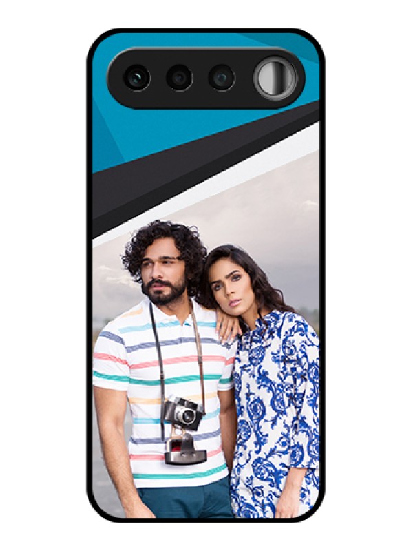 Custom Realme 16 5G Custom Glass Phone Case - Simple Pattern Photo Upload Design
