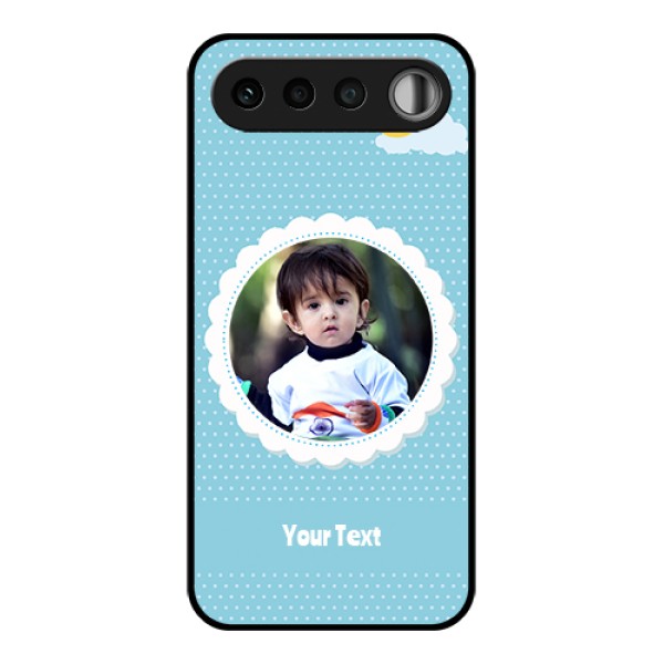 Realme 16 5G Custom Glass Phone Case - Violet Pattern Design