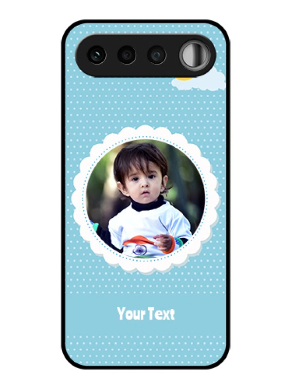Custom Realme 16 5G Custom Glass Phone Case - Violet Pattern Design