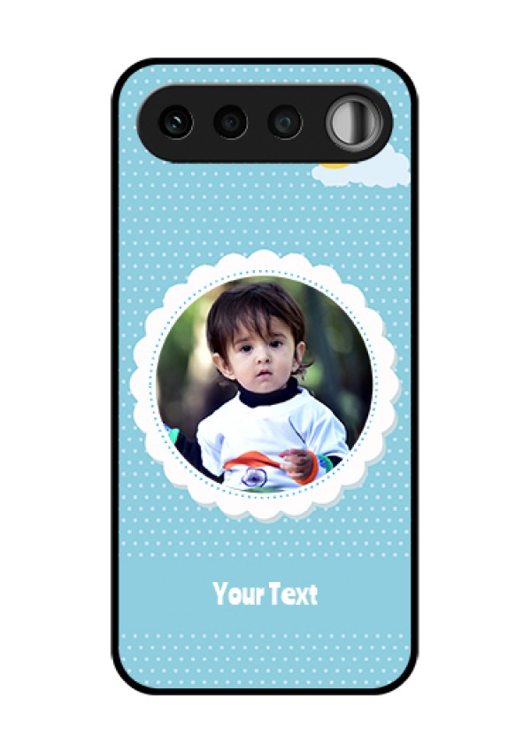 Realme 16 5G Custom Glass Phone Case - Violet Pattern Design